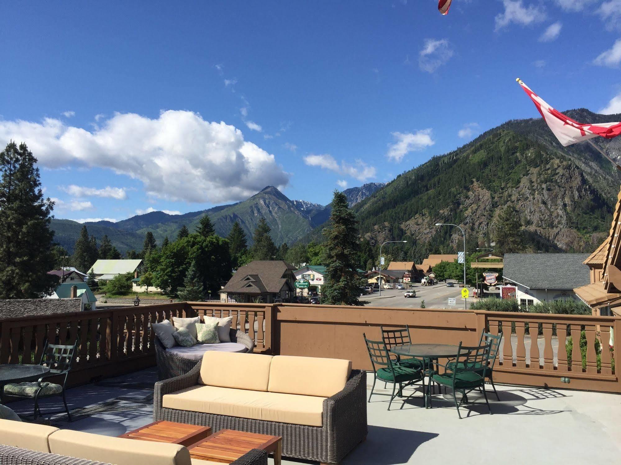 Enzian Inn 레번워스 외부 사진